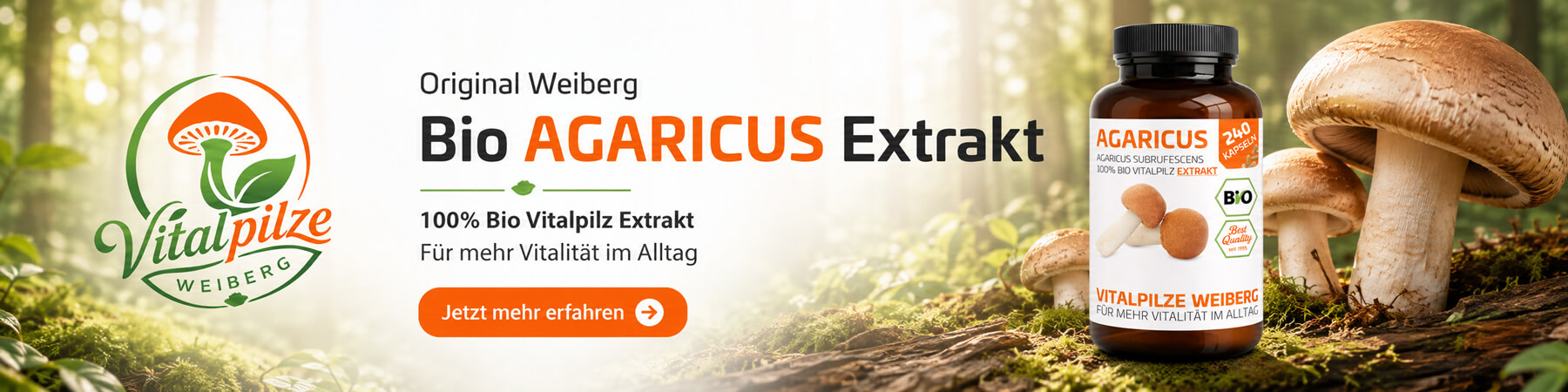 Weiberg Bio Agaricus Extrakt