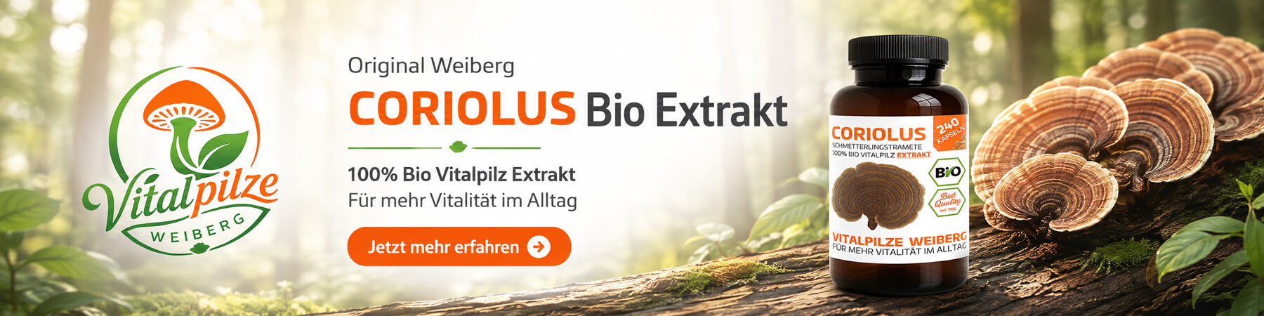 Weiberg Coriolus Bio Extrakt