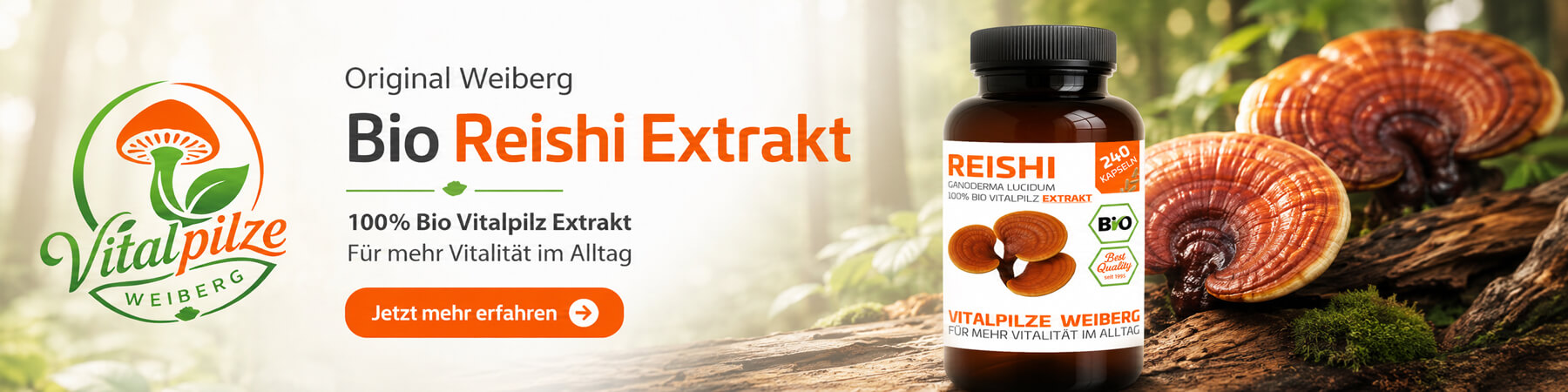 Weiberg Bio Reishi Extrakt