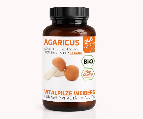 Agaricus Extrakt, 240 Kapseln