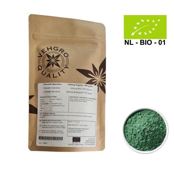 Chlorella BIO Algen 100g Pulver