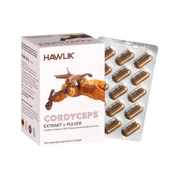 Cordyceps Extrakt und Pulver, 120 Kapseln