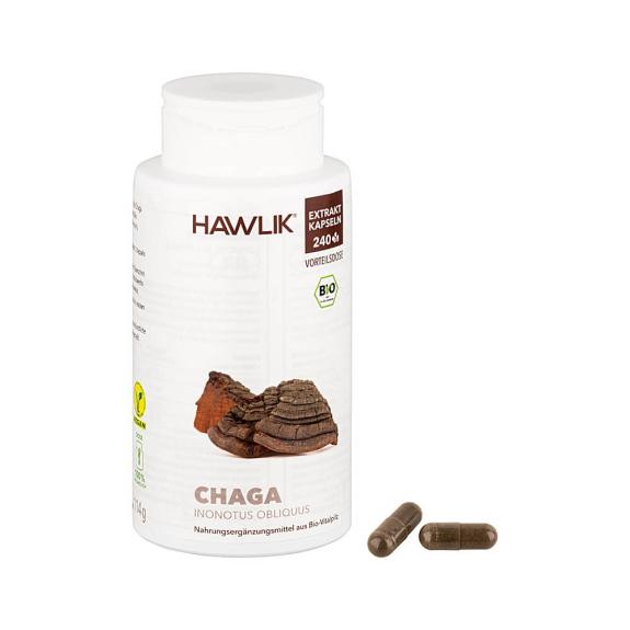 Chaga Extrakt, 240 Kapseln | Original Hawlik