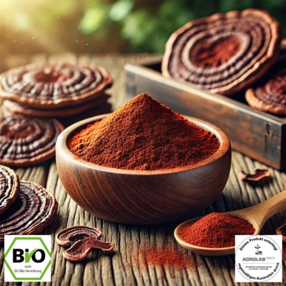 Reishi Extrakt Bio Pulver Vitalpilze / Heilpilze Weiberg GmbH