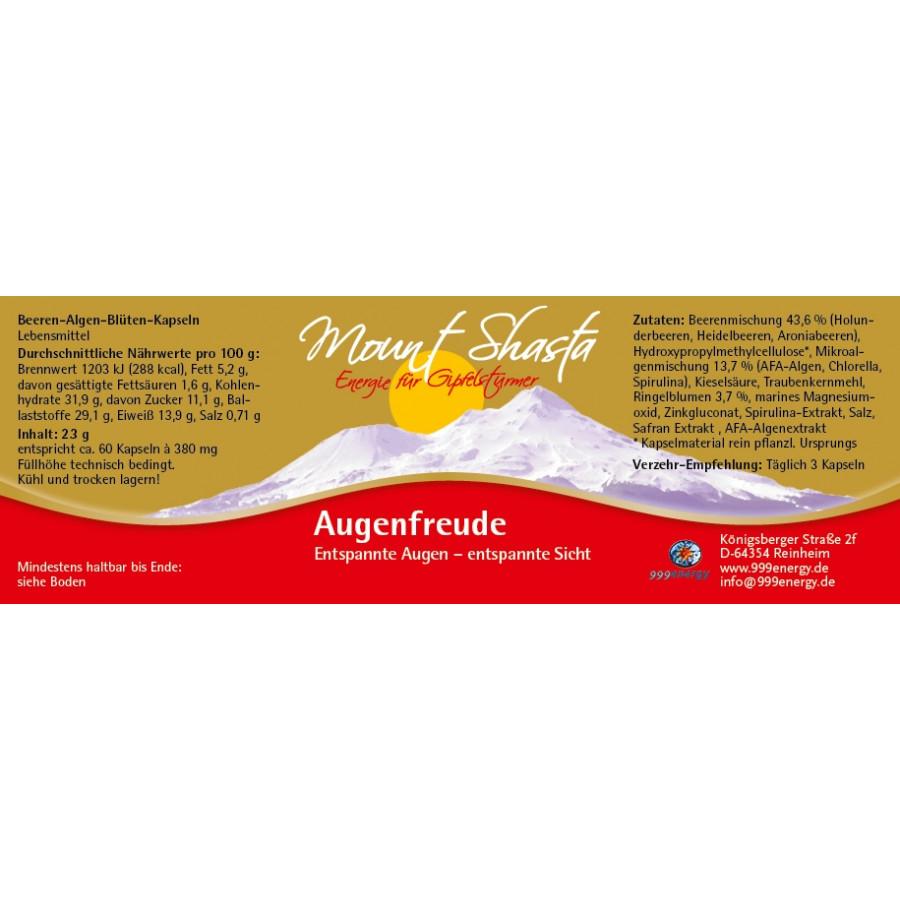 MOUNT SHASTA AUGENFREUDE 23g, ca. 60 Kapseln
