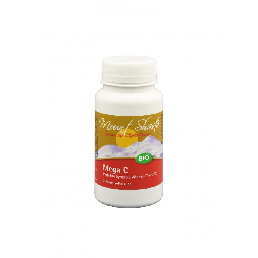 MOUNT SHASTA MEGA C 30g, ca. 60 Bio Kapseln